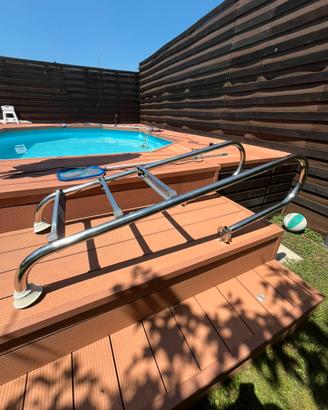 Scaletta per piscina