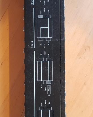 Patchbay rack stereo 24 canali