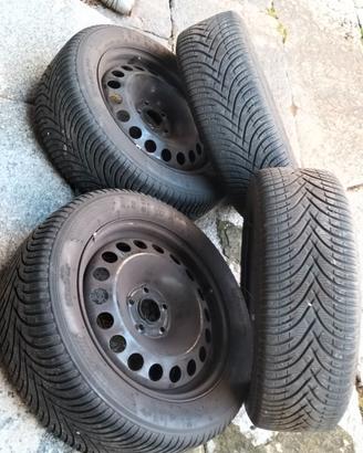 cerchi da 16 "+gomme da neve xOpel Astra K+ catene