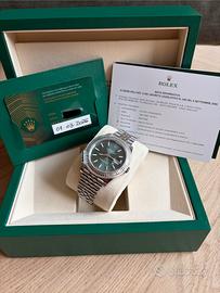 Rolex datejust 126334 jubilee Verde Menta