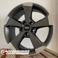 Set Cerchi dedica Audi Sport 17 - 18 Audi A4 A6 Q3