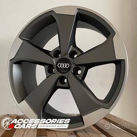 Set Cerchi dedica Audi Sport 17 - 18 Audi A4 A6 Q3