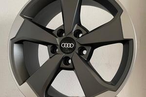 Set Cerchi dedica Audi Sport 17 - 18 Audi A4 A6 Q3