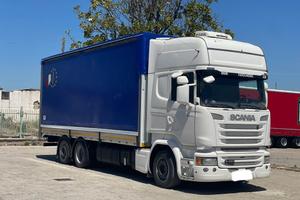 Scania r450 e6 centinato mt 7.80 2016 auto + intar