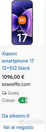 Xiaomi 17 5g 512gb 12gb RAM 
