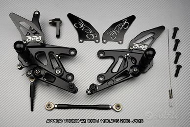Pedane arretrate APRILIA TUONO V4 ABS 2013 - 2016