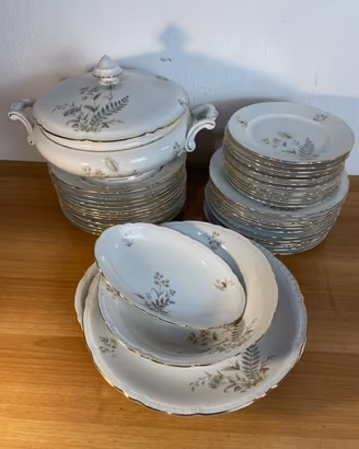 Servizio Piatti EPIAG Porcellana Vintage