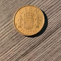 Moneta Antica: Cien Pesetas, anno 1989 - Spagna