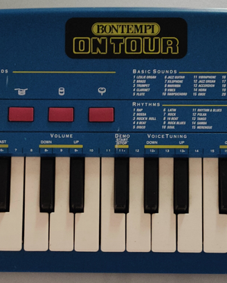 Pianola e chitarra bontempi