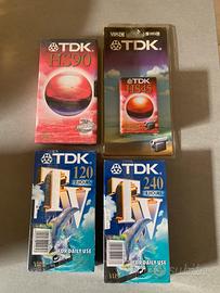 Videocassette VHS TDK