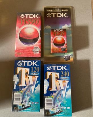 Videocassette VHS TDK