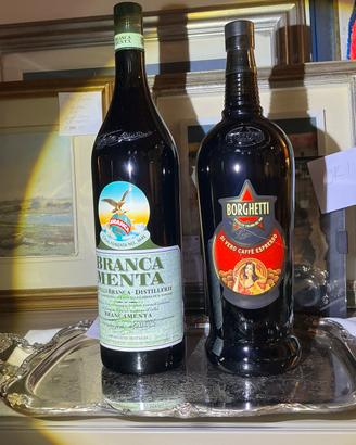FERNET branca menta e BORGHETTI 3 LITRI