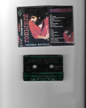 Musicassetta "Romanza" di Andrea Bocelli
