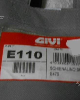 Schienalino bauletto givi e470