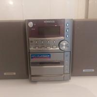 compatto- Radio-CD-Cassette- Kenwood