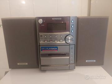compatto- Radio-CD-Cassette- Kenwood