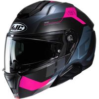 Casco modulare Hjc i91 nero rosa