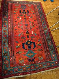 Tappeto persiano, Shirvan, dimensioni 130x215cm
