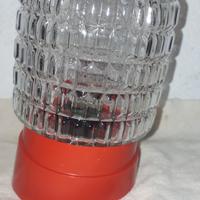 Portalampada - plafoniera in vetro