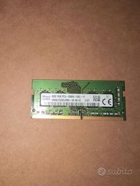 8 GB PC4 2666MHz sodimm