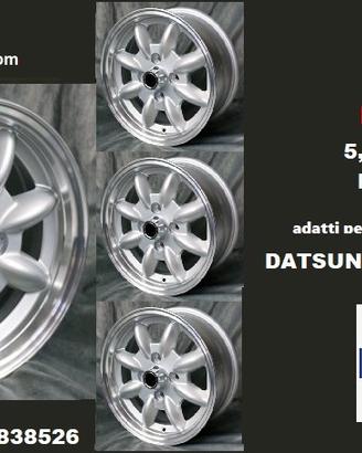Cerchi Minilite 13 pollici Datsun chevrolet daewoo