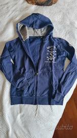 felpa con cappuccio viola bambino North Sails