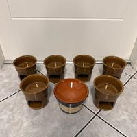 Set in ceramica Bagna Cauda