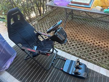 Sedile-volante-pedaliera per ps3/ps4/pc