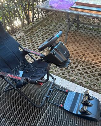 Sedile-volante-pedaliera per ps3/ps4/ps5/pc