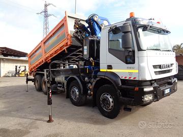 Iveco Trakker 4Assi E5 - Gru + Ribaltabile