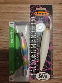 Deps Balisong 130 sw & Ima Lipper 120 spigola 