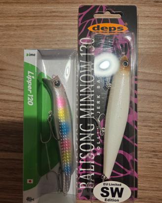 Deps Balisong 130 sw & Ima Lipper 120 spigola 