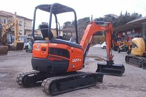 MiniEscavatore usato KUBOTA U27-4