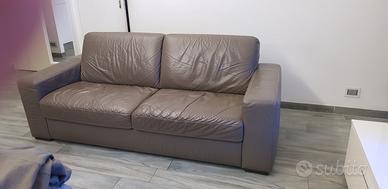 Divano Poltrone Sofa pelle 