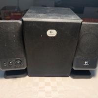 Casse  piccolo impianto logitech