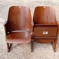 sedie cinema anni 50 60 