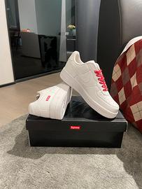 Nike Air Force 1 Low Supreme White 45