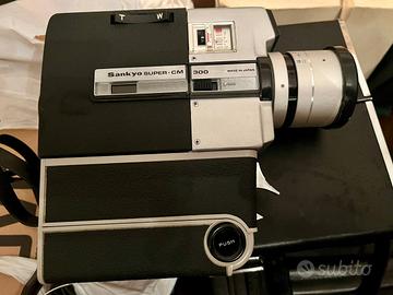 Cinepresa vintage Sankyo Super CM 300 Super 8 mm