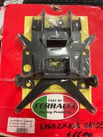 Portatarga inox kawasaki zx 10r 04-05