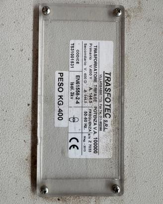 TRASFORMATORE TRASFOTEC S.R.L