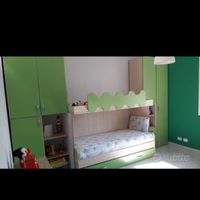 Cameretta letto a castello salvaspazio