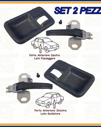 SET 2 MANIGLIA APRIPORTA INTERNA PER SUZUKI SJ410 