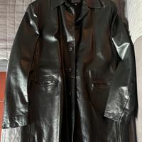 Cappotto in pelle da uomo