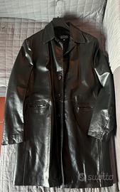 Cappotto in pelle da uomo