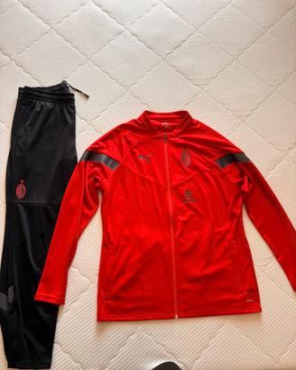 Tuta AC Milan Puma Taglia XL Originale