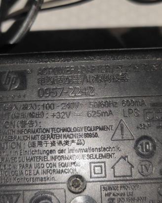 Caricabatterie Adattatore per HP