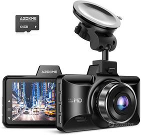 AZDOME Telecamera per Auto 1080P Dash Cam Auto con