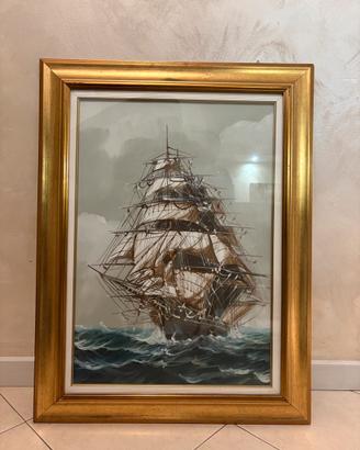 Quadro Longanesi Olio Su tela 50x70
