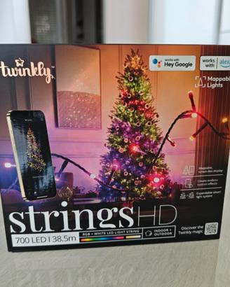 Twinkly Strings HD 700 led Multicolor + white