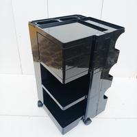 Bobi Joe Colombo Bieffeplast Anni 70 Nero Vintage 